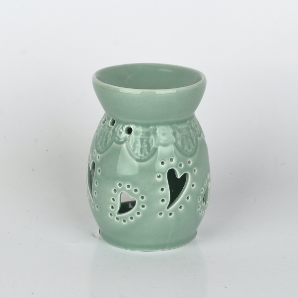 Aromalampa zelená 8x12x7cm