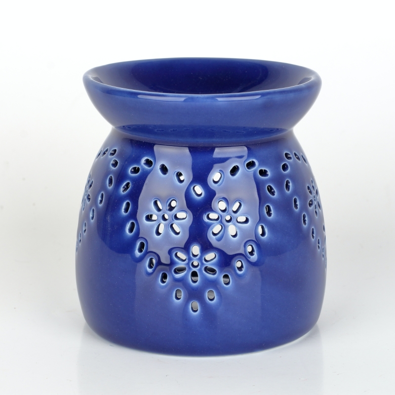 Aromalampička na sviečku modrá 10x10x10cm