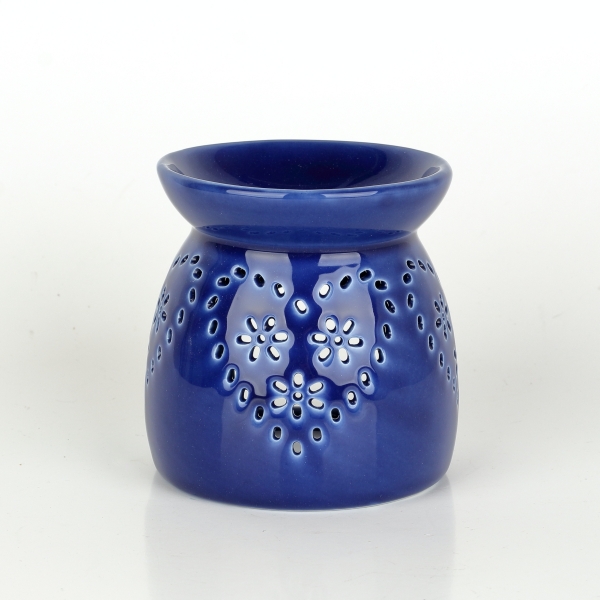 Aromalampička na sviečku modrá 10x10x10cm