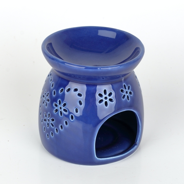 Aromalampička na sviečku modrá 10x10x10cm