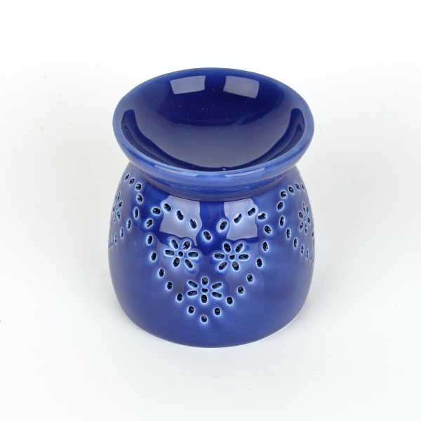 Aromalampička na sviečku modrá 10x10x10cm