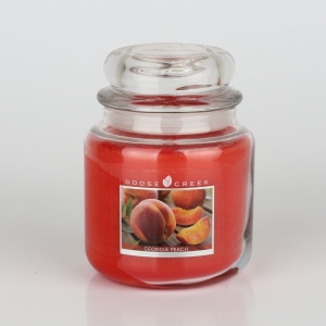 Aromatická sviečka v doze broskyňa Goose Creek 450g