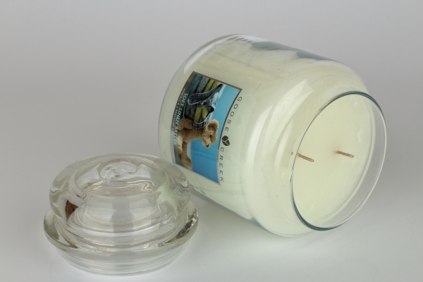 Aromatická sviečka v doze čisté bielizeň Goose Creek 450g