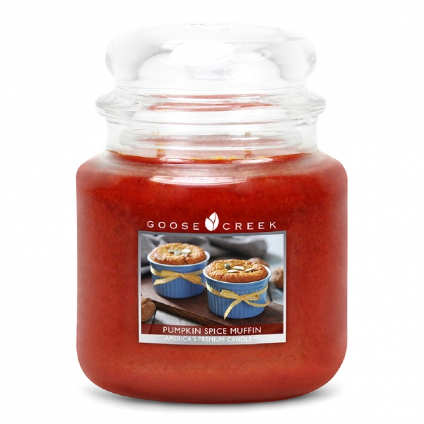 Aromatická sviečka v doze- tekvicový korenený MUFFIN