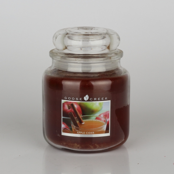 Aromatická sviečka v dóze jablkový cider Goose Creek 450g