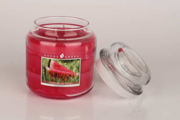 Aromatická sviečka v doze vodný melón Goose Creek 450g