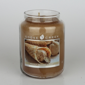 Aromatická sviečka v skle arašidové sladkej maslo Goose Creek 680g