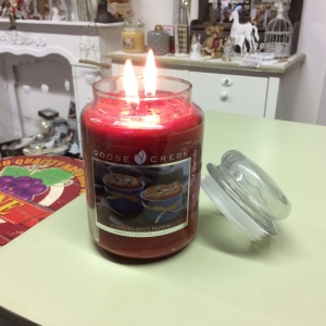 Aromatická sviečka v skle tekvicový korenený muffin Goose Creek 680g
