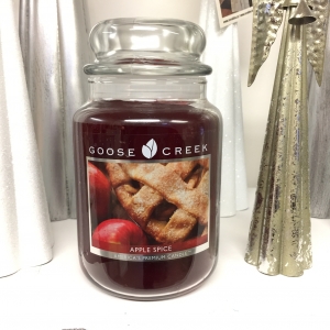 Aromatická sviečka v skle - jablčnej korenie