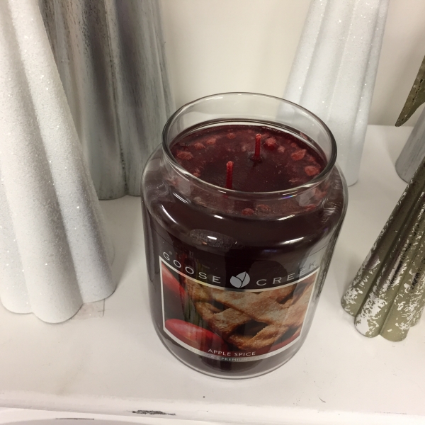 Aromatická sviečka v skle - jablčnej korenie