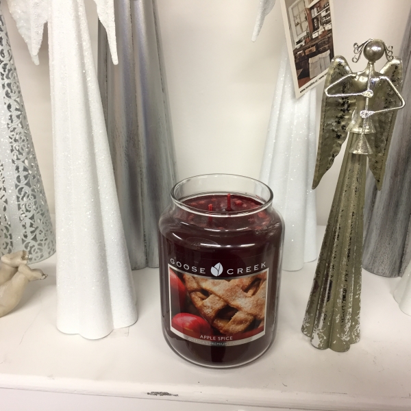 Aromatická sviečka v skle - jablčnej korenie