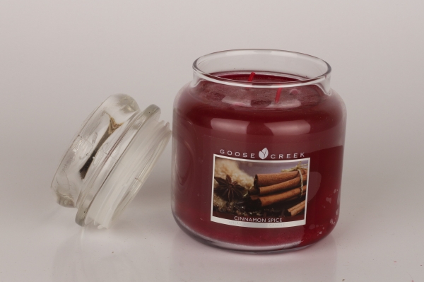 Aromatická sviečka v skle škorica Goose Creek 450g