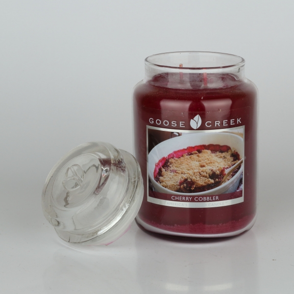 Aromatická sviečka v skle čerešňa Goose Creek 680g