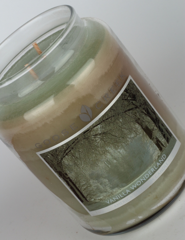 Aromatická sviečka v skle vanilkový svet Goose Creek 680g