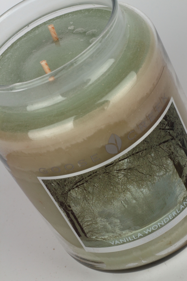 Aromatická sviečka v skle vanilkový svet Goose Creek 680g