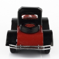 Železné červené autíčko retro 28x14x13cm