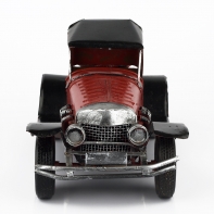 Železné červené autíčko retro 28x14x13cm