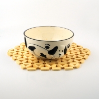 Bambusové prestieranie svetlé 23 cm