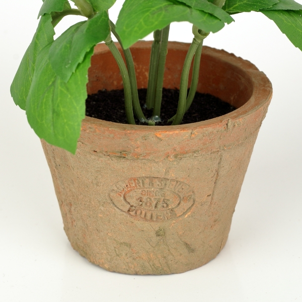 Bazalka v kvetináči umelá