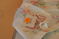 Behúň na stôl Marie pale blue 140x45cm