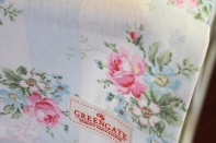 Behúň na stôl Marie pale blue 140x45cm