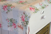 Behúň na stôl Marie pale blue 140x45cm