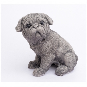 Betónová dekorácia do záhrady šteňa