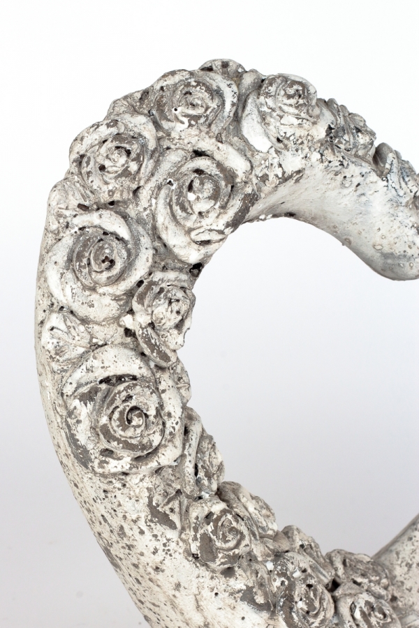 Betónová dekorácia srdce 19cm