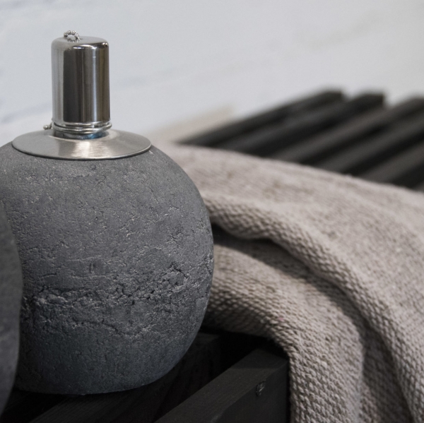 Betónová lampa - olejová