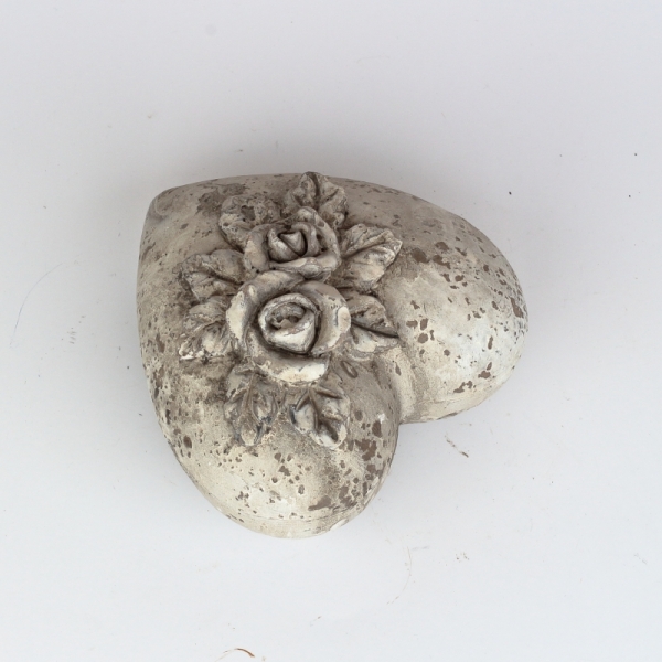 Betónové srdce Večná láska 13cm 