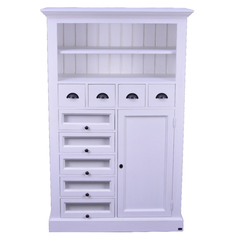 Biela knižnica 108x170x45cm