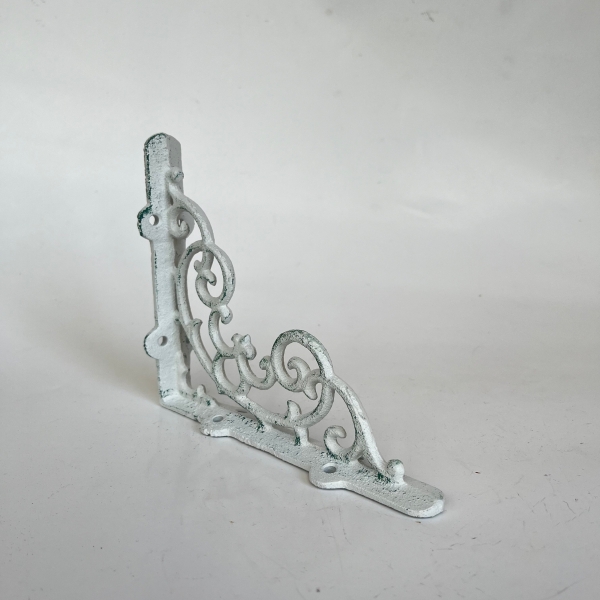 Biela konzola na polici 16,7x14,5x3cm