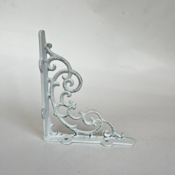 Biela konzola na polici 16,7x14,5x3cm