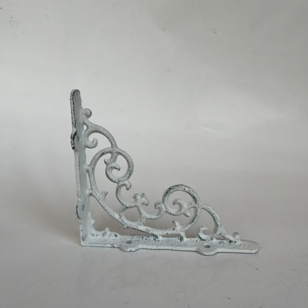 Biela konzola na polici 16,7x14,5x3cm