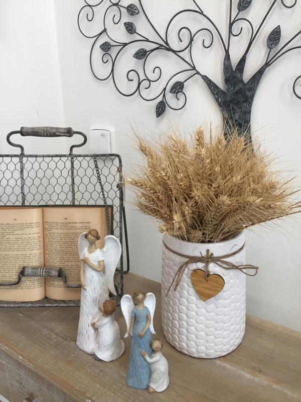 Biela váza 14,5x20x19,5cm