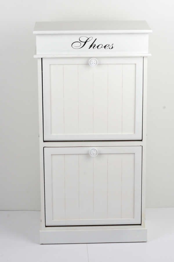 Botník drevený výklopný Shoes 50x27x97cm