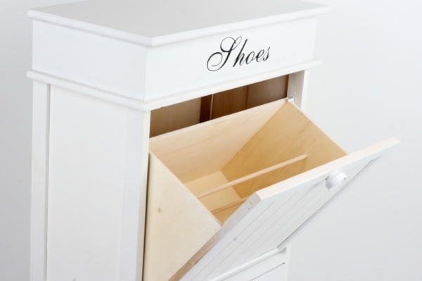 Botník drevený výklopný Shoes 50x27x97cm