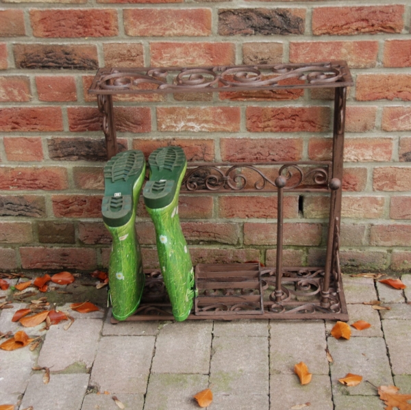 Botník/stojan na topánky liatinový 60x59x22cm