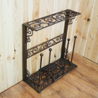 Botník/stojan na topánky liatinový 60x59x22cm