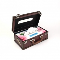 Box na obrúsky kufor 25x13,5x11cm