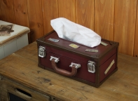 Box na obrúsky kufor 25x13,5x11cm