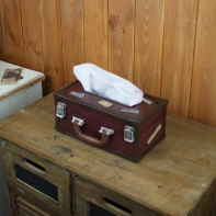 Box na obrúsky kufor 25x13,5x11cm