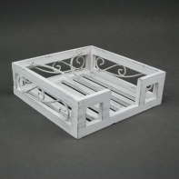 Box na servítky Provence 19x19x6cm
