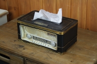 Box na obrúsky rádio 25x13,5x11cm