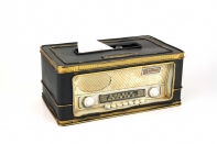 Box na obrúsky rádio 25x13,5x11cm