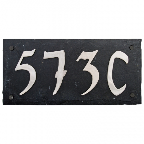 Bridlicová doska na 4 čísla