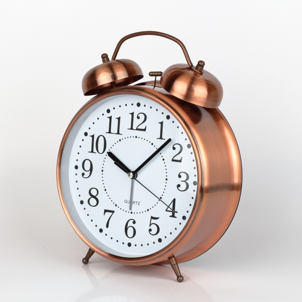 Bronzový budík 23x8x30cm