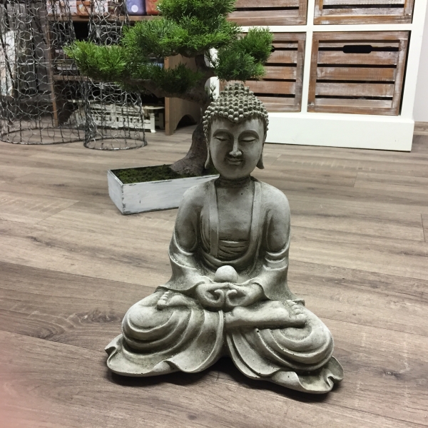 Buddha betón 31cm