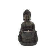 Buddha na sviečku polyresin 14cm
