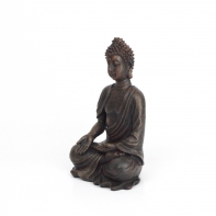 Buddha sediaci otvorená dlaň 15cm